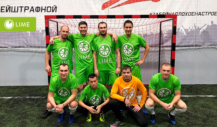 Команда на футболе